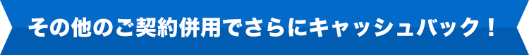 スペシャルキャンペーン併用でさらに高額バック