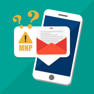MNPするとメールアドレスの変更は必須!?その対策とは?