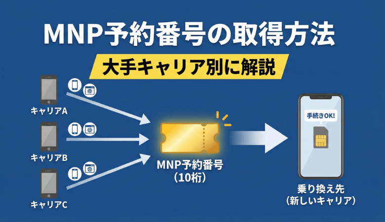 MNP予約番号の取得方法