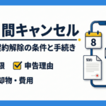 携帯の「8日間キャンセル」とは？初期契約解除とMNPの注意点