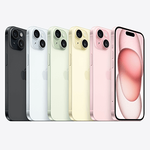 iPhone 15/15 Plusのカラーバリエーション